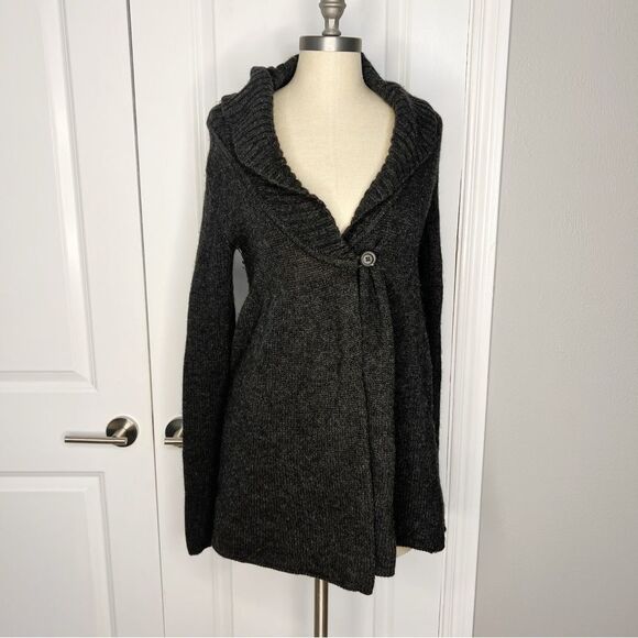 Vince Long Cardigan Grey Size S Wool Alpaca and Cashmere - Picture 1 of 7